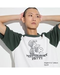 Uniqlo - Baumwolle peanuts you can be anything! ut bedrucktes t-shirt - Lyst