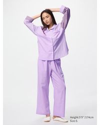 Uniqlo - Pigiama Cotone A Righe - Lyst