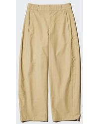 Uniqlo - Jersey Barrel Leg Trousers - Lyst