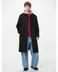 Uniqlo - Balmacaan Overcoat - Lyst