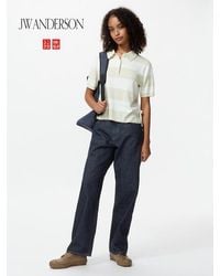Uniqlo - Straight Jeans - Lyst