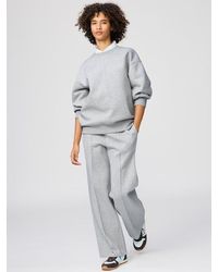 Uniqlo - Sweat Straight Trousers - Lyst