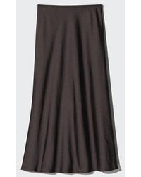 Uniqlo - Satin Skirt - Lyst