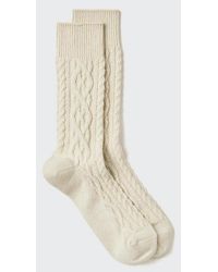 Uniqlo - Heattech Socks (Cable) - Lyst