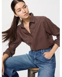 Uniqlo - 100% Premium Linen Shirt - Lyst