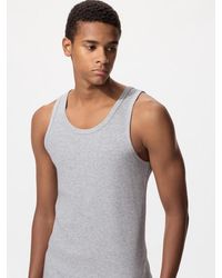 Uniqlo - Dry Ribbed Vest Top - Lyst
