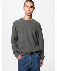 Uniqlo - 100% Cashmere Crew Neck Jumper - Lyst