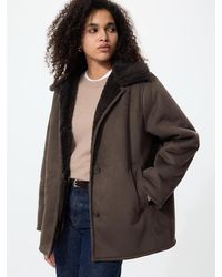 Uniqlo - Fleece Lined Short Coat - Lyst