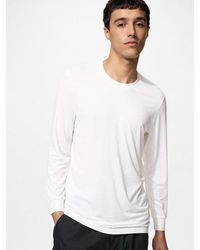Uniqlo - Heattech Crew Neck T-Shirt (Long Sleeve) - Lyst