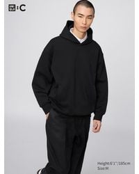 Uniqlo - Sweat Oversized Pullover Hoodie - Lyst