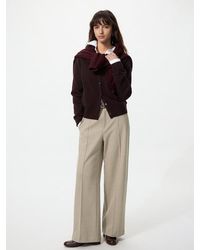 Uniqlo - Brushed Jersey Wide Trousers - Lyst