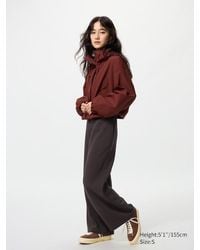 Uniqlo - Pantalón Recto Cálido Polar (Corto) - Lyst