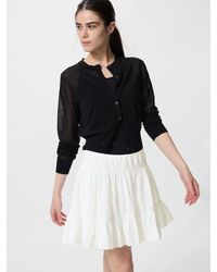 Uniqlo - Volume Mini Skirt (Seersucker) - Lyst