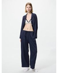 Uniqlo - Satin Pyjamas (Long Sleeve) - Lyst