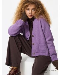 Uniqlo - Cardigan Filato Soffice Taglio Corto - Lyst