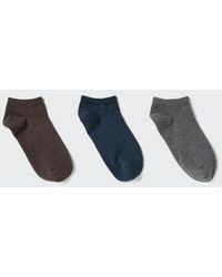 Uniqlo - Short Socks (3 Pairs) - Lyst