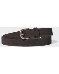Uniqlo - Suede Long Belt - Lyst