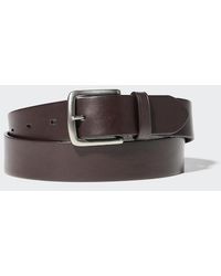 Uniqlo - Italian Oiled Leather Belt - Lyst