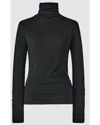 Uniqlo - Heattech Extra Warm Cashmere Blend Turtleneck T-Shirt (Long Sleeve) - Lyst