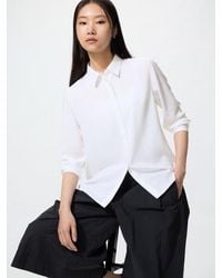 Uniqlo - Rayon Blouse - Lyst