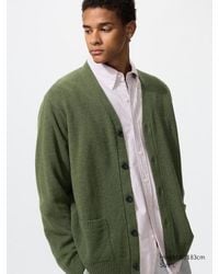Uniqlo - Cardigan Lana Scollo A V - Lyst