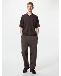 Uniqlo - Pleated Wide Trousers - Lyst
