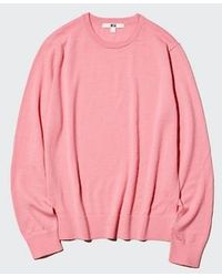 Uniqlo - 100% Merino Crew Neck Jumper - Lyst