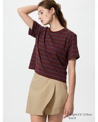 Uniqlo - Linen Blend Skort - Lyst