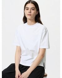 Uniqlo - Airism Cotton T-Shirt - Lyst
