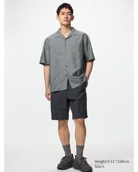 Uniqlo - Linen Blend Shorts - Lyst