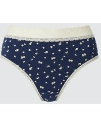 Uniqlo - Briefs (High Rise, Flowers) - Lyst