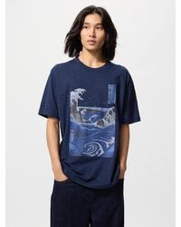 Uniqlo - Ukiyo-E Ut Graphic T-Shirt - Lyst