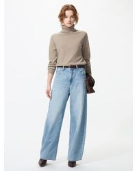 Uniqlo - Baggy Barrel Leg Jeans - Lyst