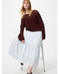 Uniqlo - Tiered Maxi Skirt (Striped) - Lyst