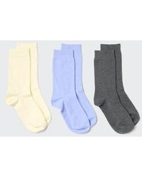 Uniqlo - Socks (3 Pairs) - Lyst