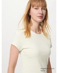 Uniqlo - Mini T-Shirt (Ribbed) - Lyst