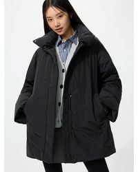 Uniqlo - Non-Quilted Down Short Coat - Lyst