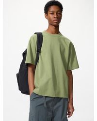 Uniqlo - Boxy Cropped T-Shirt - Lyst