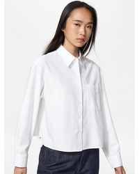 Uniqlo - Oxford Boxy Shirt - Lyst