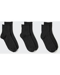 Uniqlo - Socks (Crew Frill, 3 Pairs) - Lyst