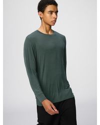 Uniqlo - Heattech Extra Warm Cashmere Blend Crew Neck T-Shirt (Long Sleeve) - Lyst