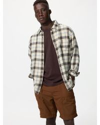 Uniqlo - Flannel Shirt (Check, Regular Collar) - Lyst