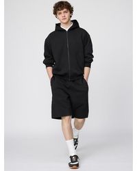 Uniqlo - Sweat Wide Shorts - Lyst