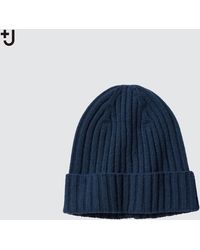 Gorro 100% Cashmere Uniqlo de color Negro - Lyst