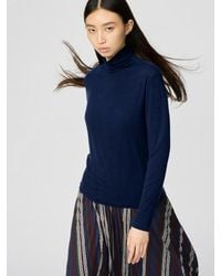 Uniqlo - Heattech Extra Warm Cashmere Blend Turtleneck T-Shirt (Long Sleeve) - Lyst