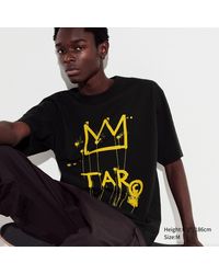 Uniqlo - Algodón Jean-Michel Basquiat King Pleasure UT Camiseta Estampado Gráfico - Lyst