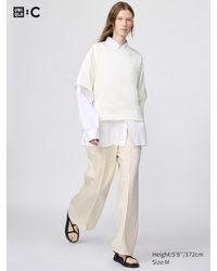 Uniqlo - Sweat Straight Trousers - Lyst