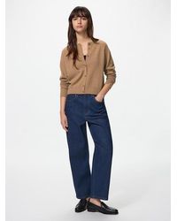 Uniqlo - High Rise Straight Jeans - Lyst