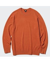 Uniqlo - 100% Cashmere Crew Neck Jumper - Lyst