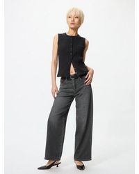 Uniqlo - Ezy Wide Straight Jeans - Lyst